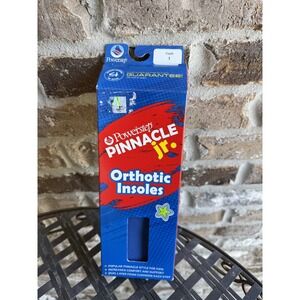 New  Powerstep Pinnacle Jr. Orthotic Insoles Shoe Inserts Size Youth 1